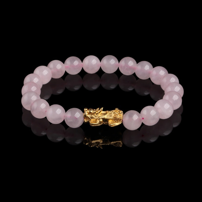 Rose Quartz Pixiu Love & Abundance Bracelet