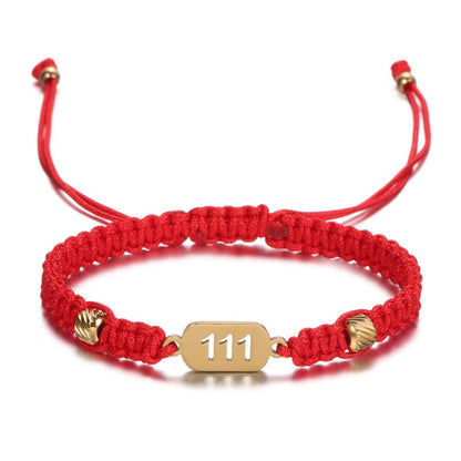 111 Divine Luck Angel Number Bracelet