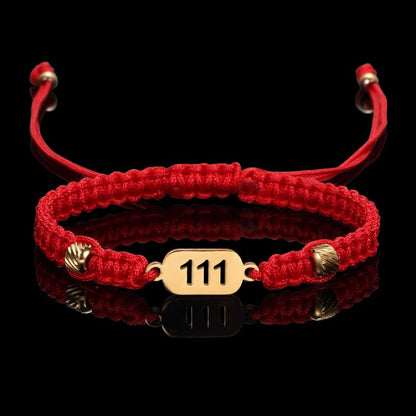 111 Divine Luck Angel Number Bracelet