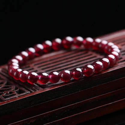 Red Garnet Stone Bracelet - Reignite Your Passion & Love