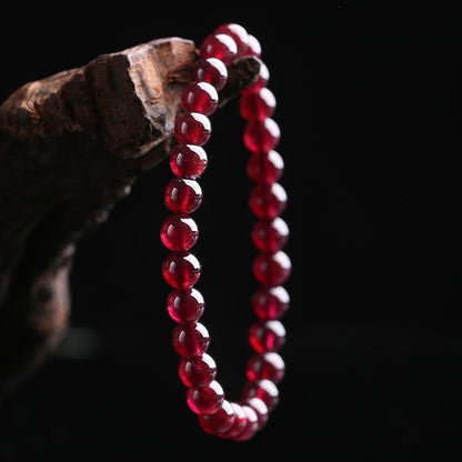 Red Garnet Stone Bracelet - Reignite Your Passion & Love