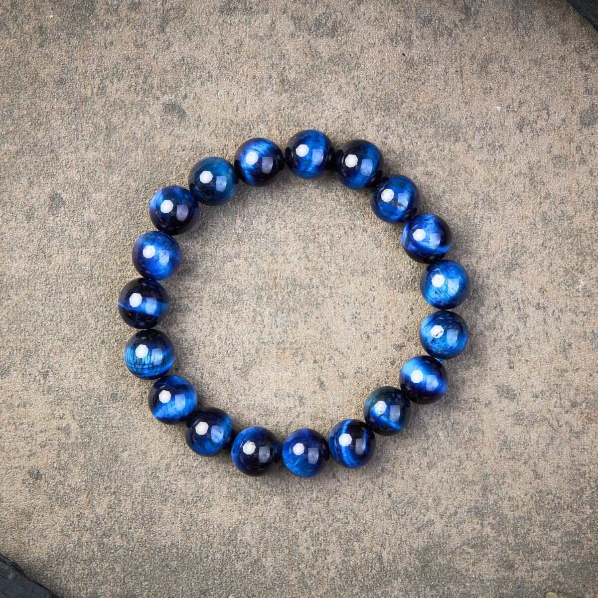 Blue Tiger's Eye Bracelet - Confidence & Creativity