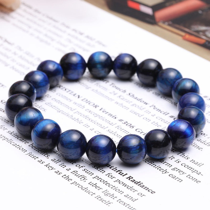Blue Tiger's Eye Bracelet - Confidence & Creativity