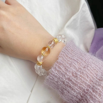 Clear Quartz Master Healer Bracelet