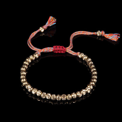 Copper Beads Tibetan Bracelet