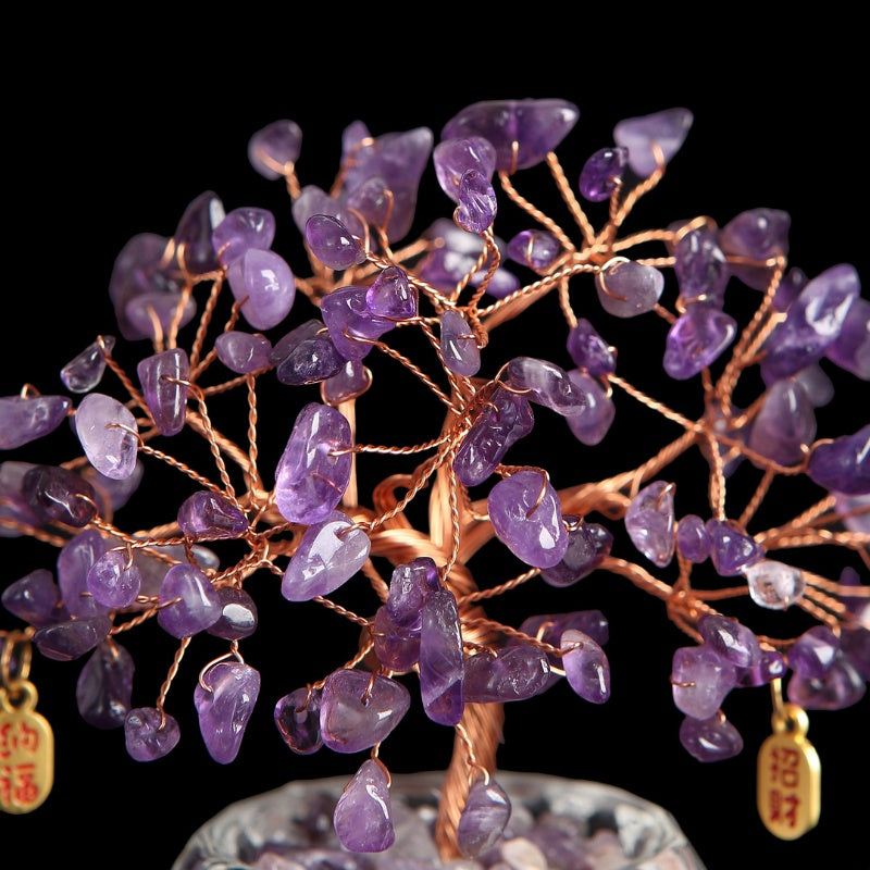 Feng Shui Amethyst Crystal Tree - Crystal Tree of Life