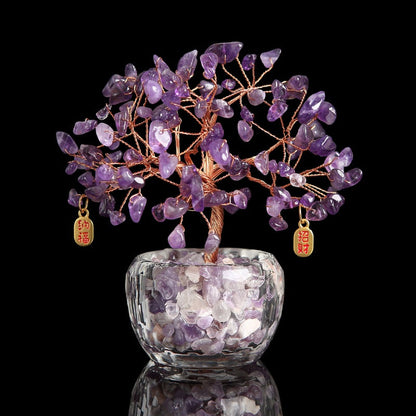 Feng Shui Amethyst Crystal Tree - Crystal Tree of Life