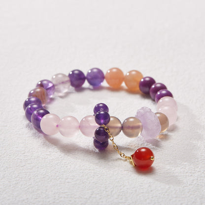 Future Prosperity Nine Purple Star Bracelet – Attract Long-Term Wealth & Harmony