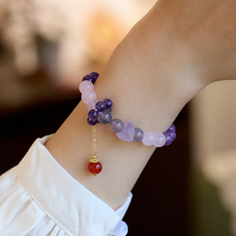 Future Prosperity Nine Purple Star Bracelet – Attract Long-Term Wealth & Harmony