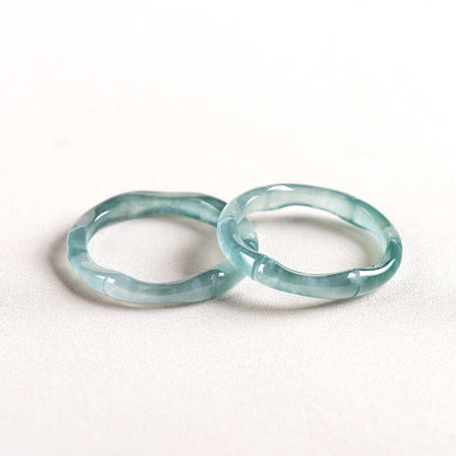 Green Jade Wealth Ring