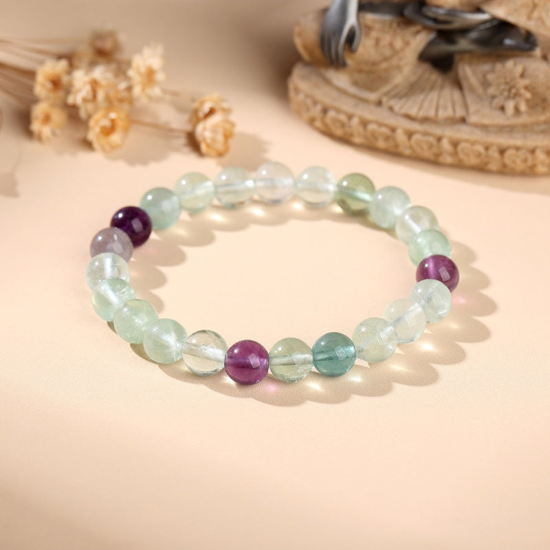 Rainbow Fluorite Healing Bracelet