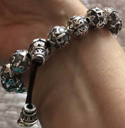 Copper Wu Lou Mantra Bracelet - Feng Shui for Bracelet Health